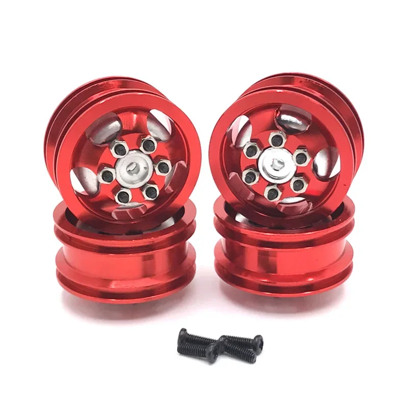 

RC Truck Car Metal Wheel Rim Wheel Hub for WPL C14 C24 C34 B14 B24 JJRC Q61 Q62 4X4 4WD 1/16 Upgrade Accessories Parts