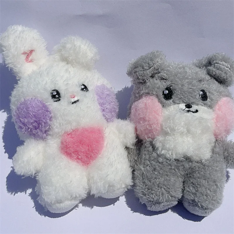 حار 17 سنتيمتر Kpop ZB1 أفخم دمية أرقام الكرتون Zhanghao Hanbin ريكي لطيف الحيوان البسيطة لينة بلوشي المشجعين مجموعات الهدايا