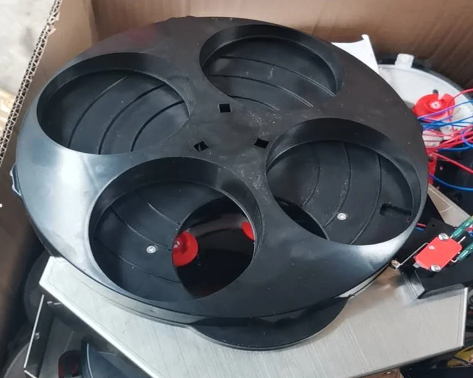 1/2/4/5 Holes Adjustable Cup Hopper with Cup Dispenser Porous Cup Dropper Host for Vending Machine