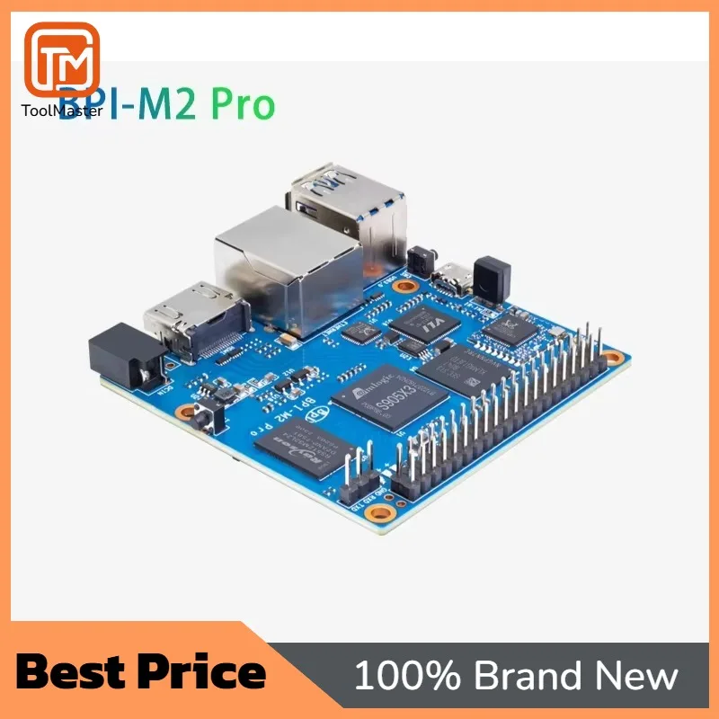 【Gran oferta】Placa de desarrollo de hardware de código abierto Banana Pi BPI M2 Pro con Amlogic S905X3 para módulo electrónico Linux y Android