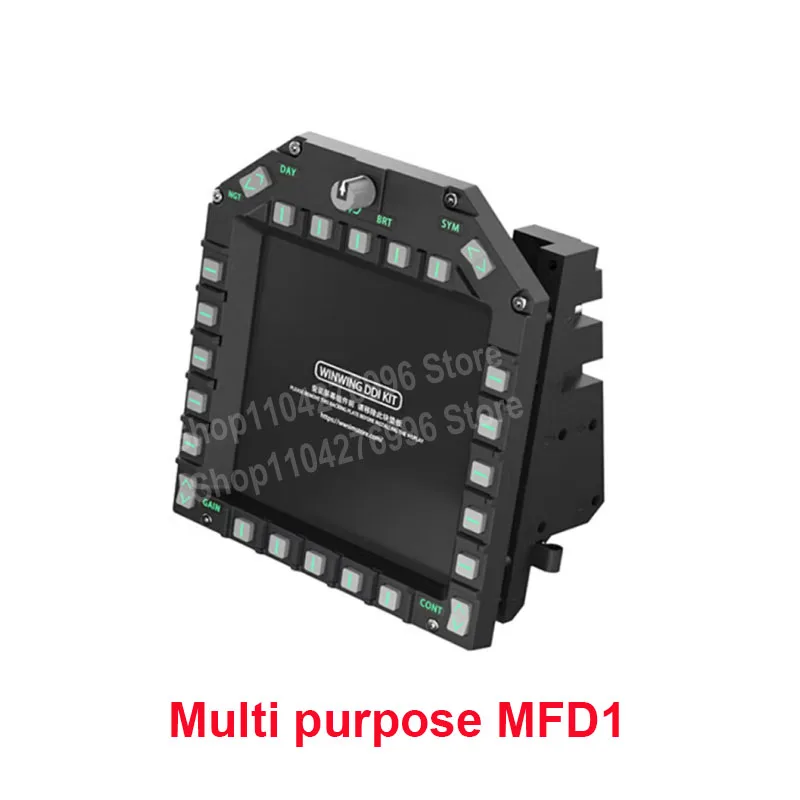 winwing MFD 液晶パネル2枚　フライトシュミレーター　dcs msfs WINWING 多機能 DCS F18 MFD ディスプレイ コックピット機能パネル