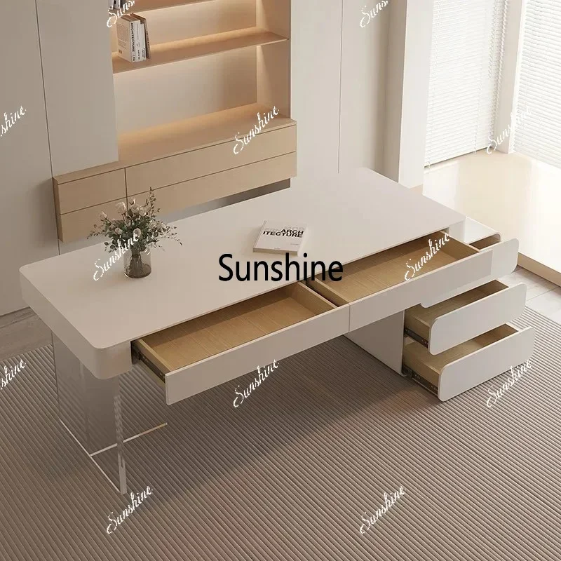 Jane Home Boss Writing Desk Beauty Salon Consultation Desk with Drawer Computer DeskTJ