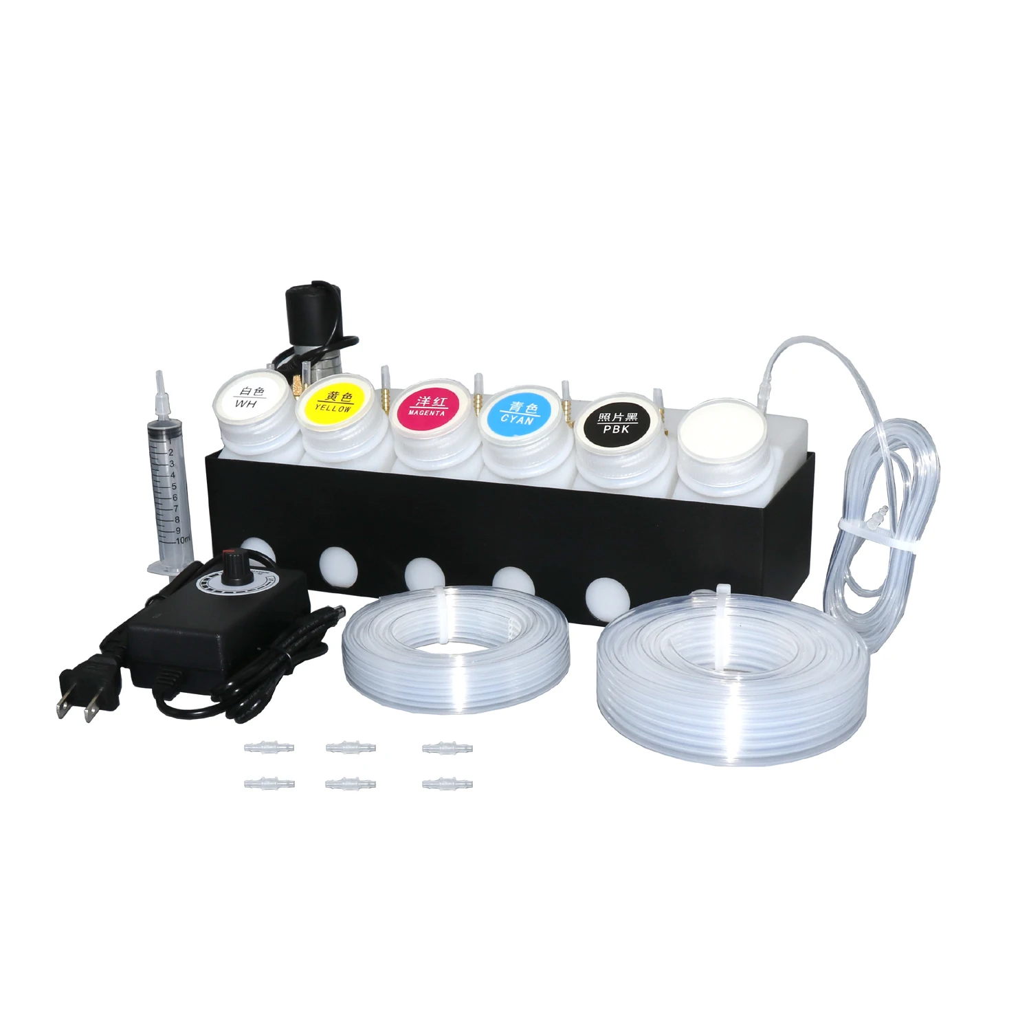 

Ciss DTF for Eposn ET8550 L18050 L8050 L1800 L805 ET8500 XP600 I3200 XP15000 （6 x 250ml )）