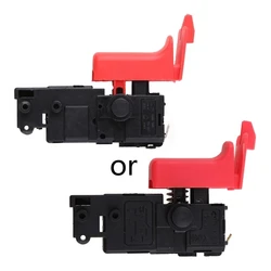 Professional Hand Drill Trigger Switch Speed Control Switch Push Button Power Tool Replacement Parts AC 250V 4A 5E4