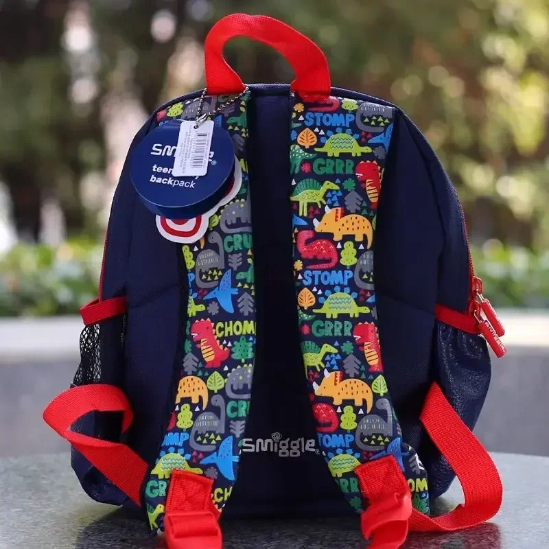 Genuine Australia Smiggle Kindergarten Small Schoolbag Outdoor Backpack Canvas Bag Load Reducing Casual Back Children Stationery