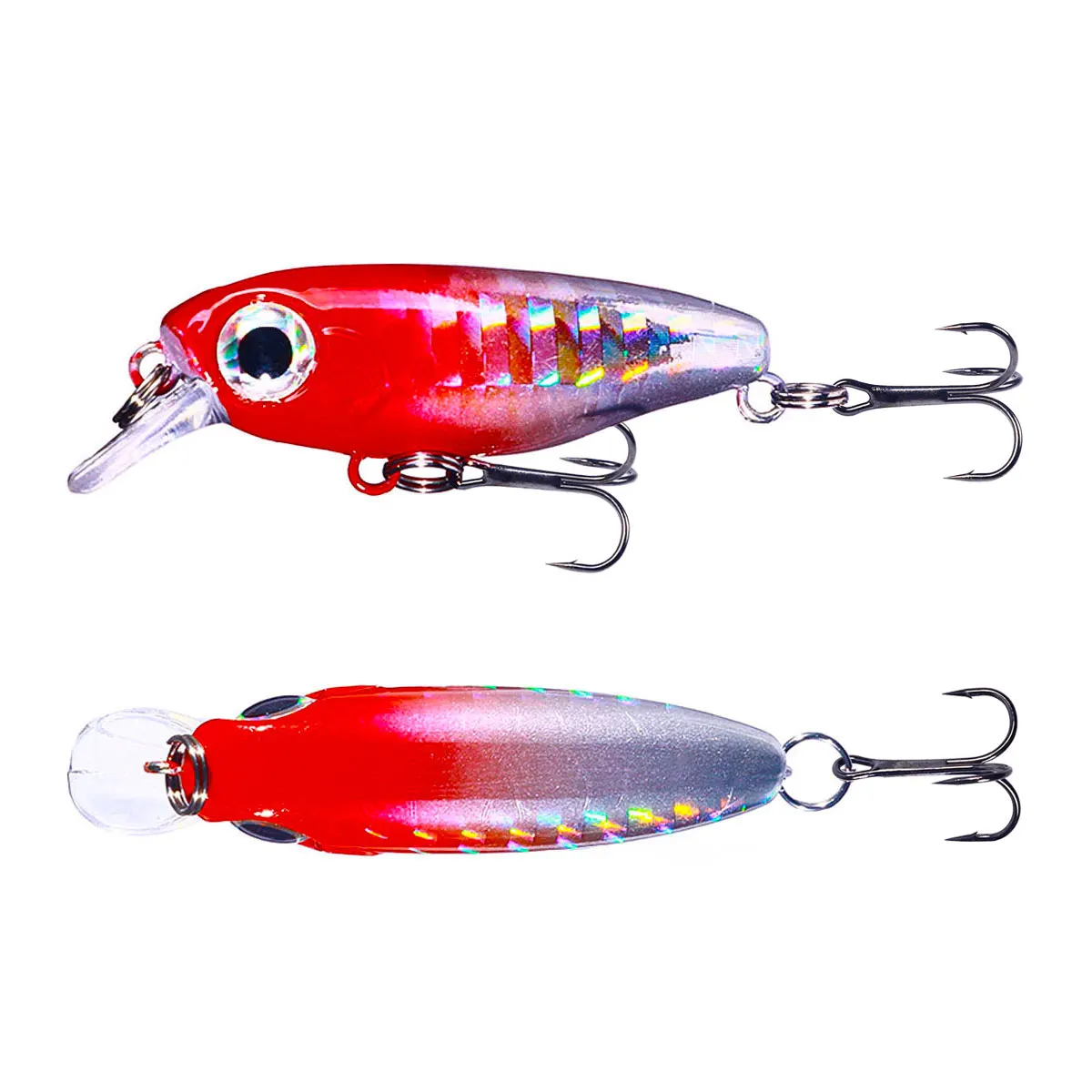 Floating Minnow Jerkbait Wobblers Crankbaits Hardbait 3.8cm-2.8g-12# Wobbler Long Casting Trou Perch Bass Fishing Hard Bait