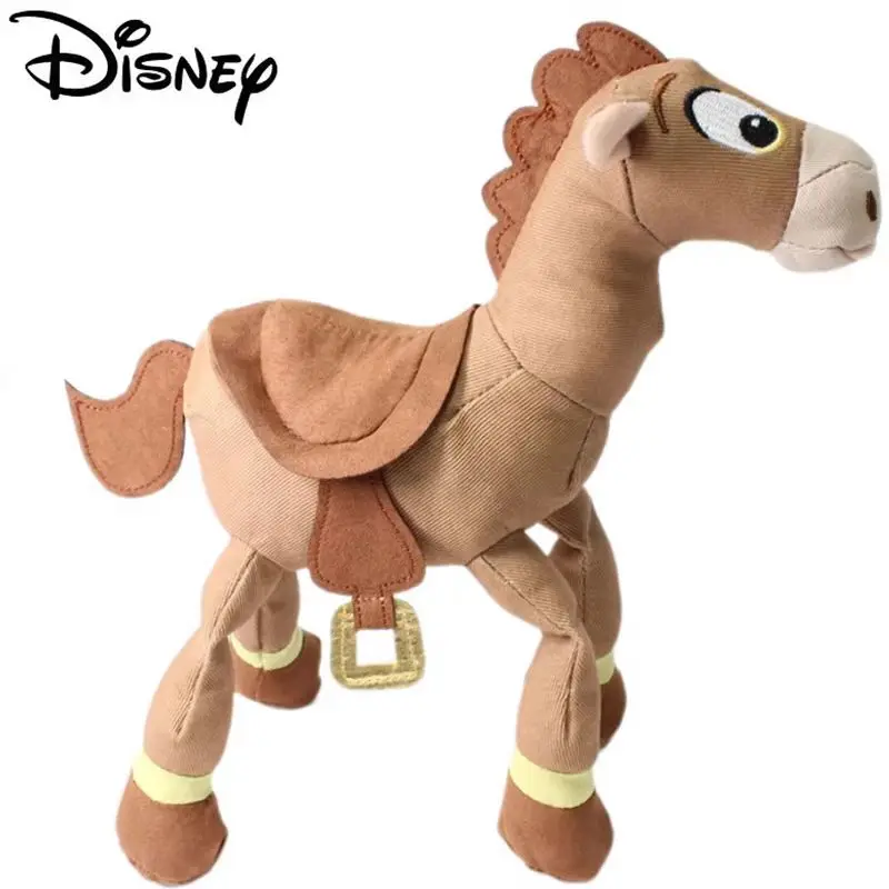 Disney Toy Story Bullseye Stuffed Animals Cute Horse Cartoon 25cm Tall Plush Doll Birthday Gift For Kids Plush Toy