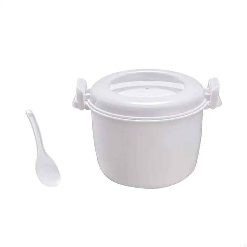 Microwave Safe Plastic Storage Container 2600ML Capacity Oven Microwave Rice Cooker Vegetable Container Enduring