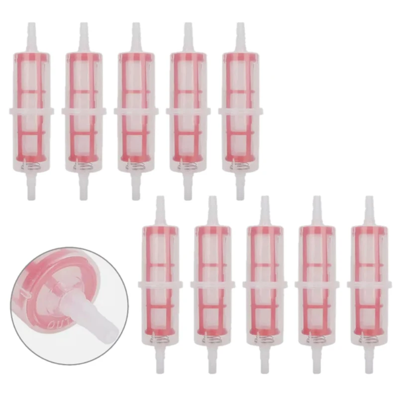 8mm 10mm Universal ขนาดใหญ่อินไลน์ดีเซลกรองน้ํามันเชื้อเพลิงพลาสติกรถยนต์อุปกรณ์เสริมรถยนต์อะไหล่