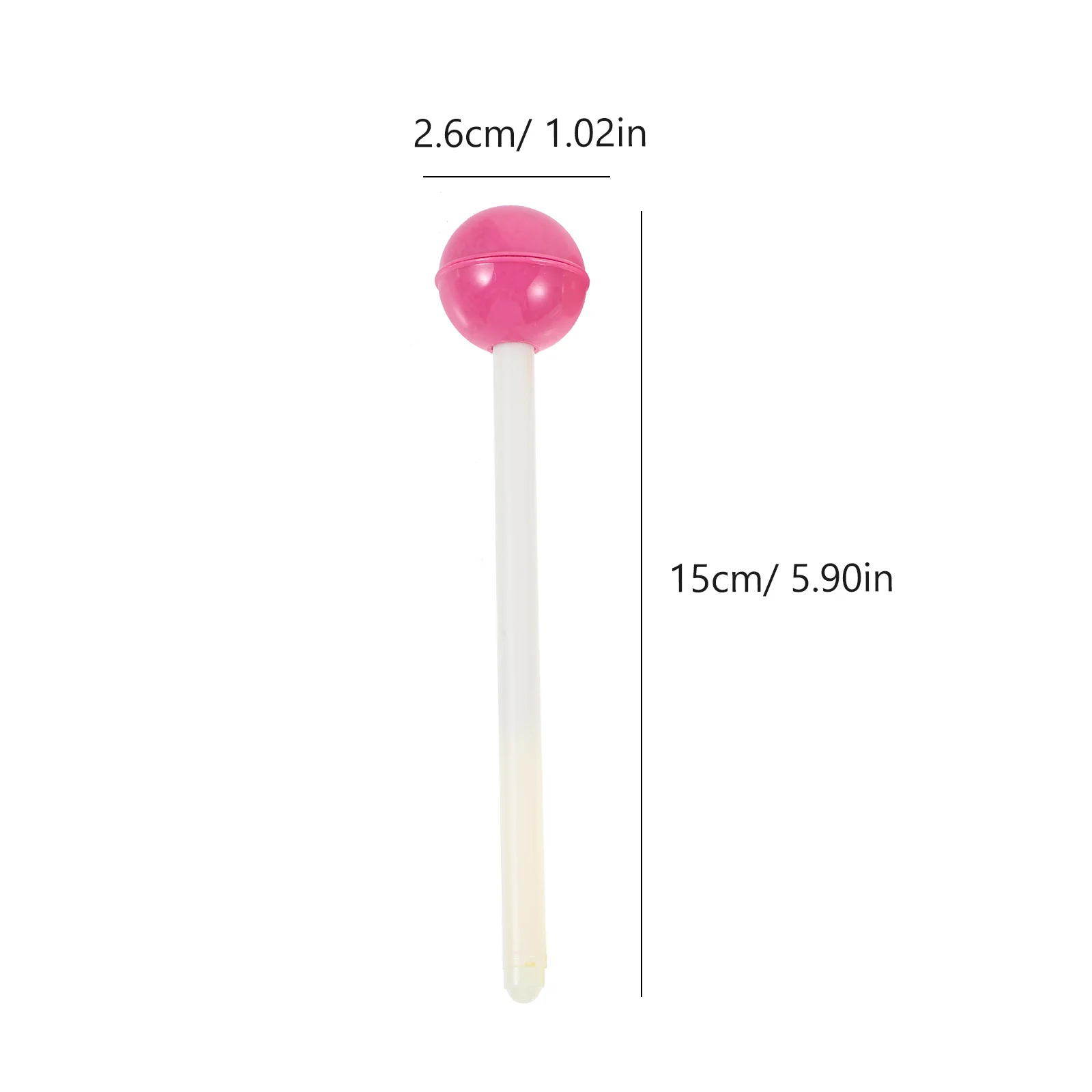 6 قطعة قلم مصاصة لطيف الكرتون حبر جل أقلام الكتابة السلس للمدرسة مكتب القرطاسية هدية طالب ديكور الحفلات الكتابة السائبة