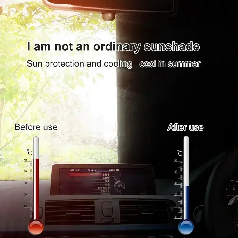 زجاج السيارة الأمامي غطاء درع الثلج حماية من الشمس نافذة أمامية الصقيع ظلة مقاومة للماء درع الشمس سيارات الدفع الرباعي سيدان الشتاء الصيف