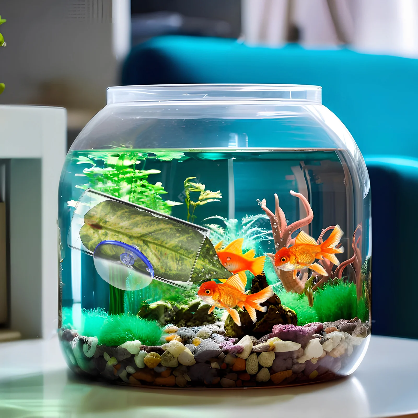 

2 Pcs Nest Betta Hide Swim Tube Fish Decorate Tank Decoration Tunnel for Aquarium Acrylic Accessories