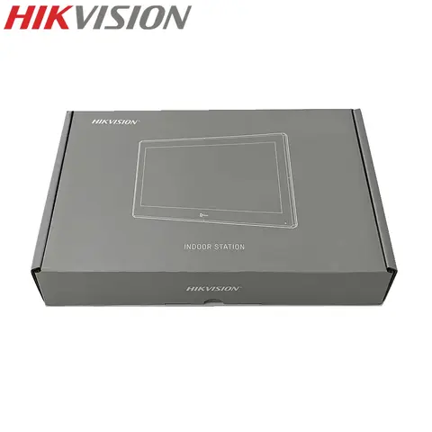 HIKVISION DS-KH9510-WTE1 IP 실내 스테이션 와이파이 문짝 뷰어 초인종, 양방향 토크, 10.1 인치 터치 스크린, DC12V, PoE SD 카드, EZVIZ