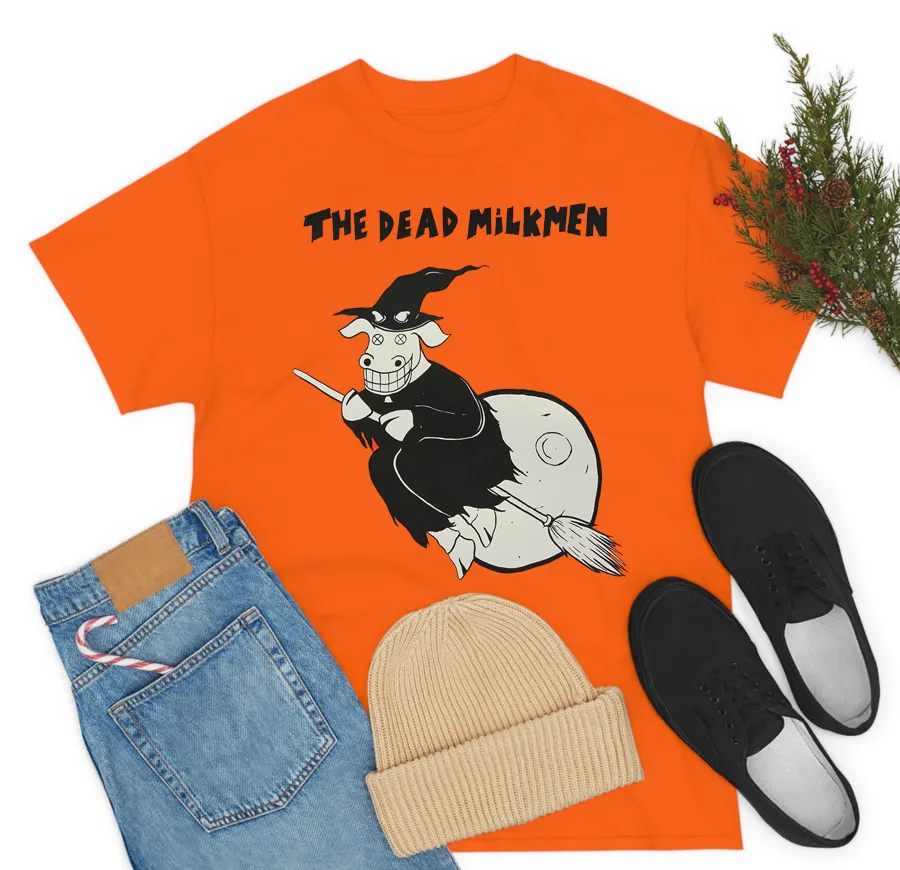 

Новинка, футболка для молочных людей на Хэллоуин, оранжевая, все размеры, фотография 1F836