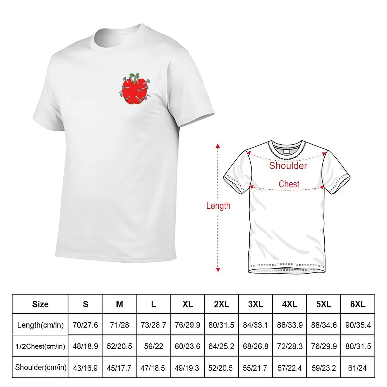 New Lana's Apple T-Shirt blanks customizeds vintage new edition outfits for men