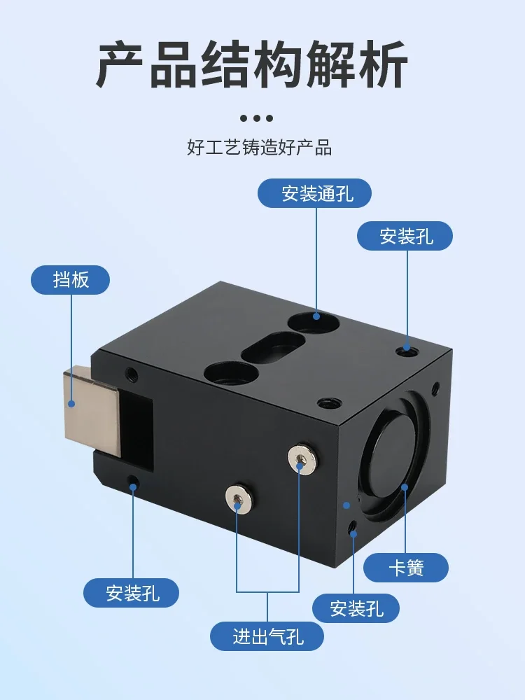 

Assembly Line Blocking Cylinder Speed Chain Pneumatic Limit Tooling Stop Stop Stop Buffer