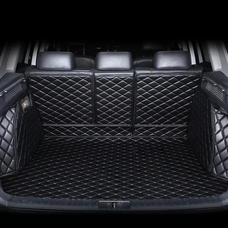 Full Coverage Custom Car Trunk Mats for NETA V 2021-2023 Polestar 2 2019-2024 Interior Details Car Accessories Carpet