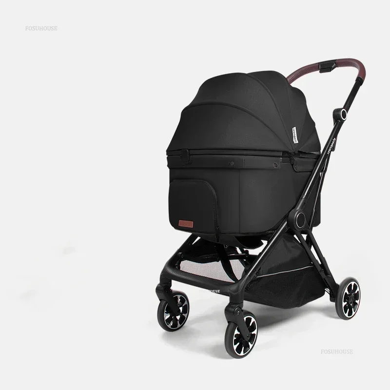 

Nordic Lightweight Foldable Pet Strollers Outdoor Household Multi-functional Stroller for Dogs Simple Dog Stroller for Outings Y