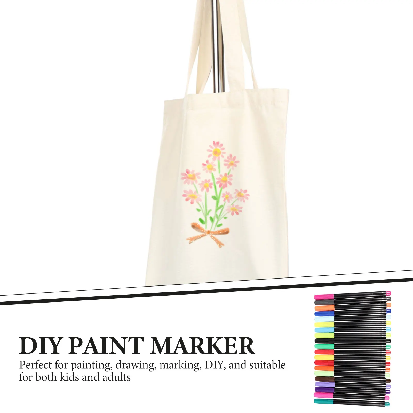 

20 Pcs Fabric Graffiti Pen Shoes Paint Accessories Professional Marker Multi-function Plastic
