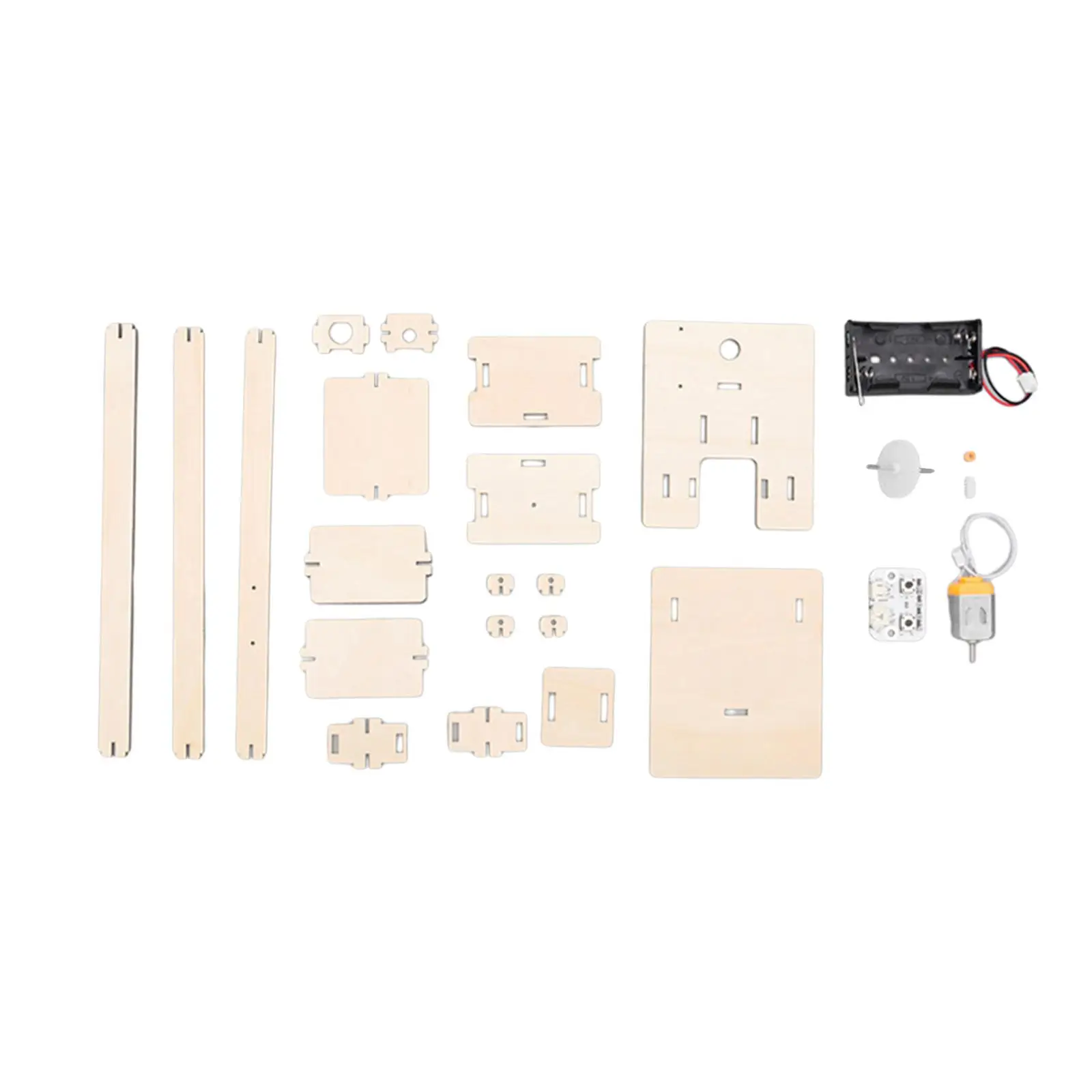 DIY Electric Lifts Elevator Model Assembly 3D Puzzles Durable Science Experiment