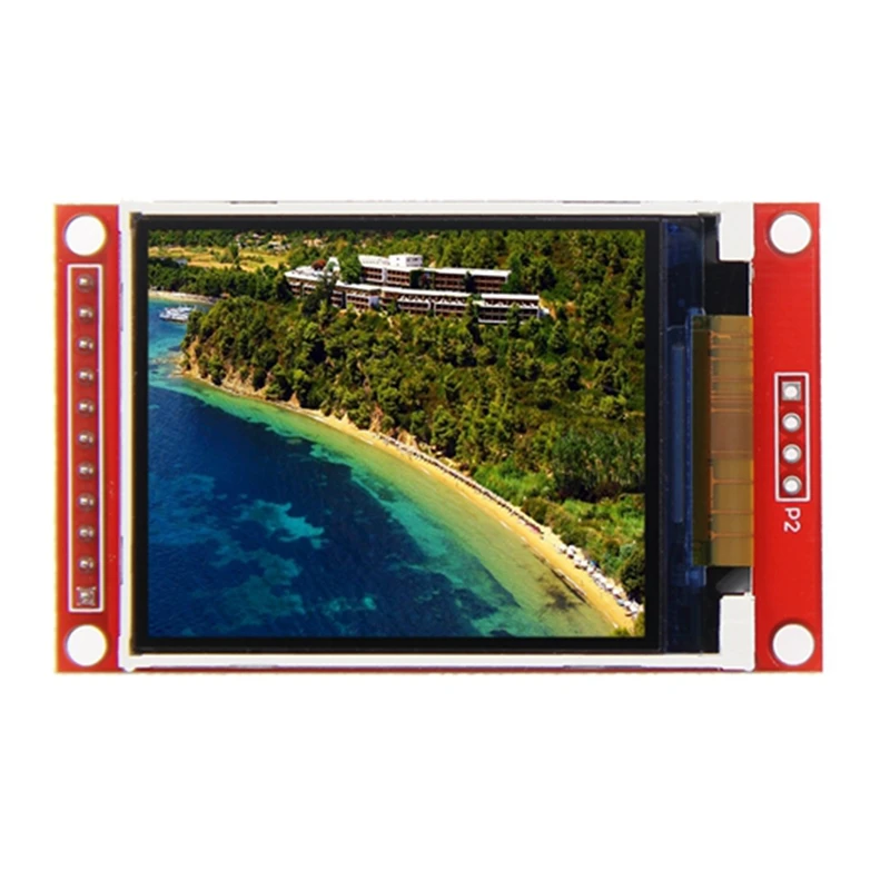 1 Pcs 2.0 Inch TFT LCD Screen Module  176X220 Color Screen Display  SPI Serial Port Display Screen Support 4 IO Driver