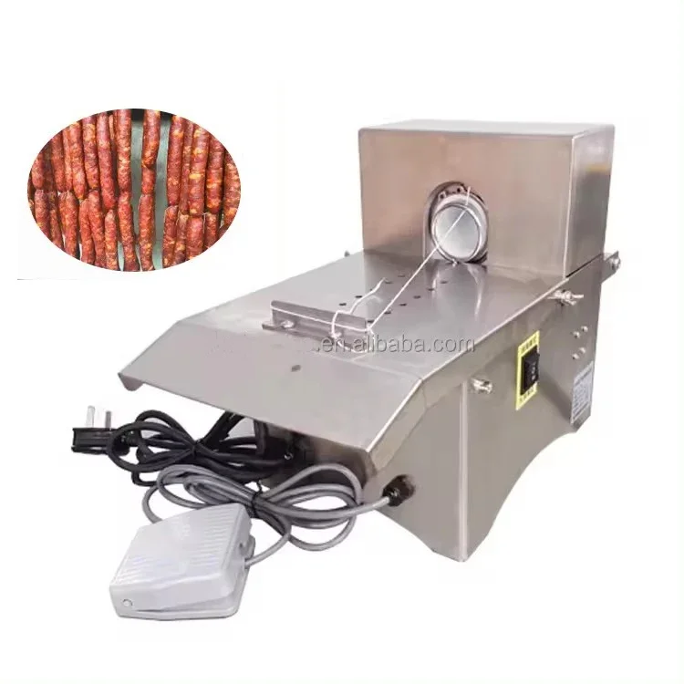 

2021 Hot Sale Sausage Binding Tying Linking Machine Sausage Linker Clipper Machine Sausage Filling Knotting Machine