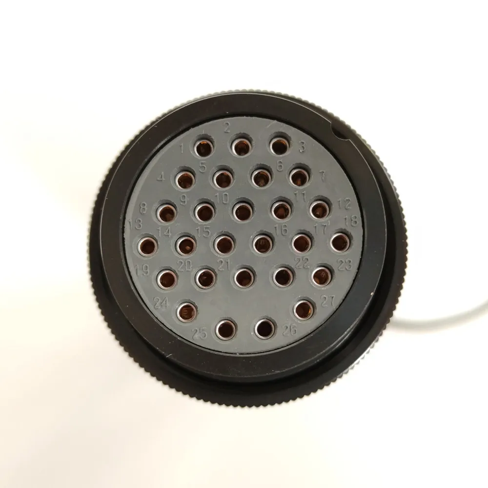 Connettore femmina NK27 di vendita calda utilizzato per cavi sismici a 12 canali Connettore NK27