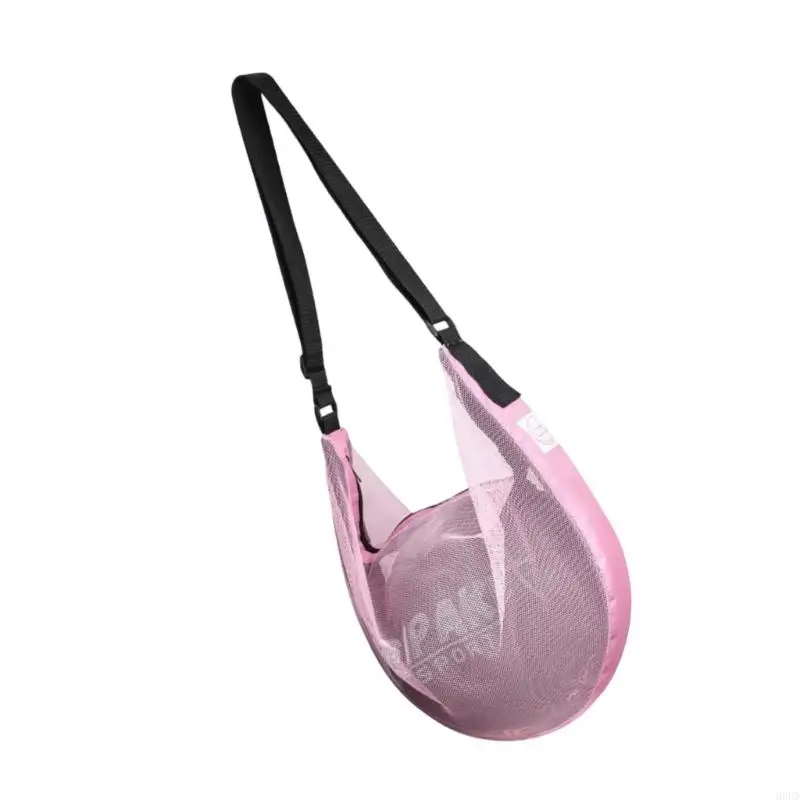 Basketball-Tragetasche mit hoher Kapazität und verstellbarem, ergonomischem Riemen, Umhängetasche für Basketball und 69HD – Detail 4