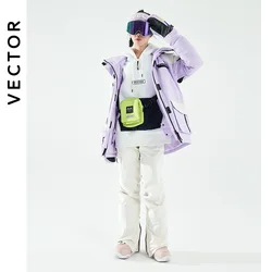 VECTOR -30 Degrees Ski Suit Women Winter Women Jackets Warm Waterproof Women Jackets Outdoor Ski Bike Camping VECTOR Brand