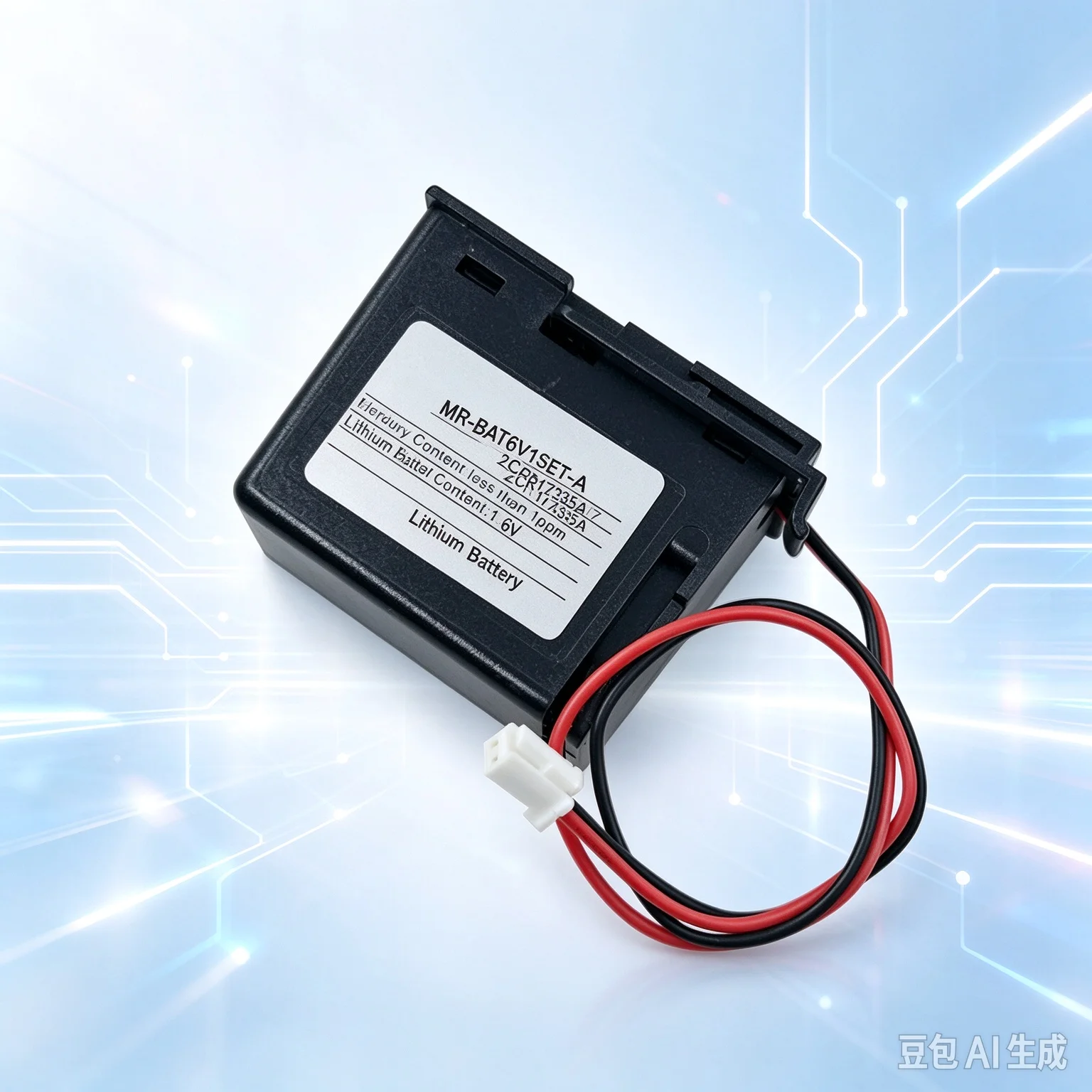 Premium 2CR17335A Battery for Mitsubishi M80 J4 Servo CNC Drive MR-BAT6V1SET   5pcs