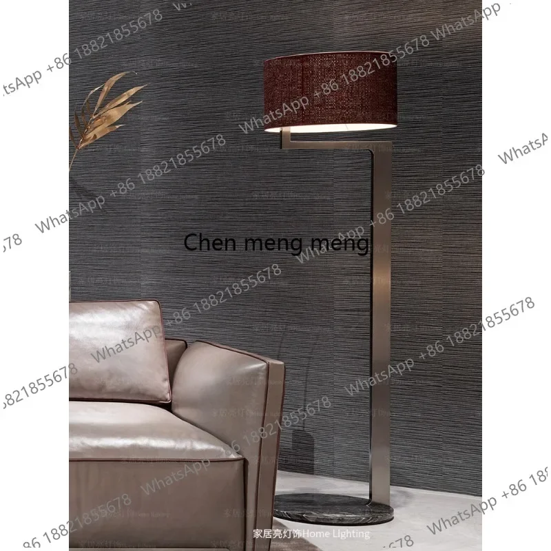 E136 Floor lamp light luxury living room sofa side high-end atmosphere light