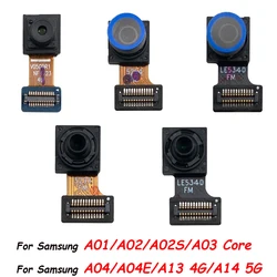 Neue front kamera für samsung a01 a02s a03 a04 a04e a04s a13 5g a14 4g kleines frontales selfie gegenüber liegendes kamera modul flex kabel