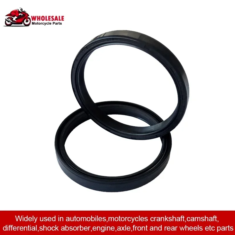 

52x60x7 52*60*7 52 60 7 Motorcycle Front Shock Fork Damper Shaft Oil Seal Bar Retainers 2pc/4pc/8pc