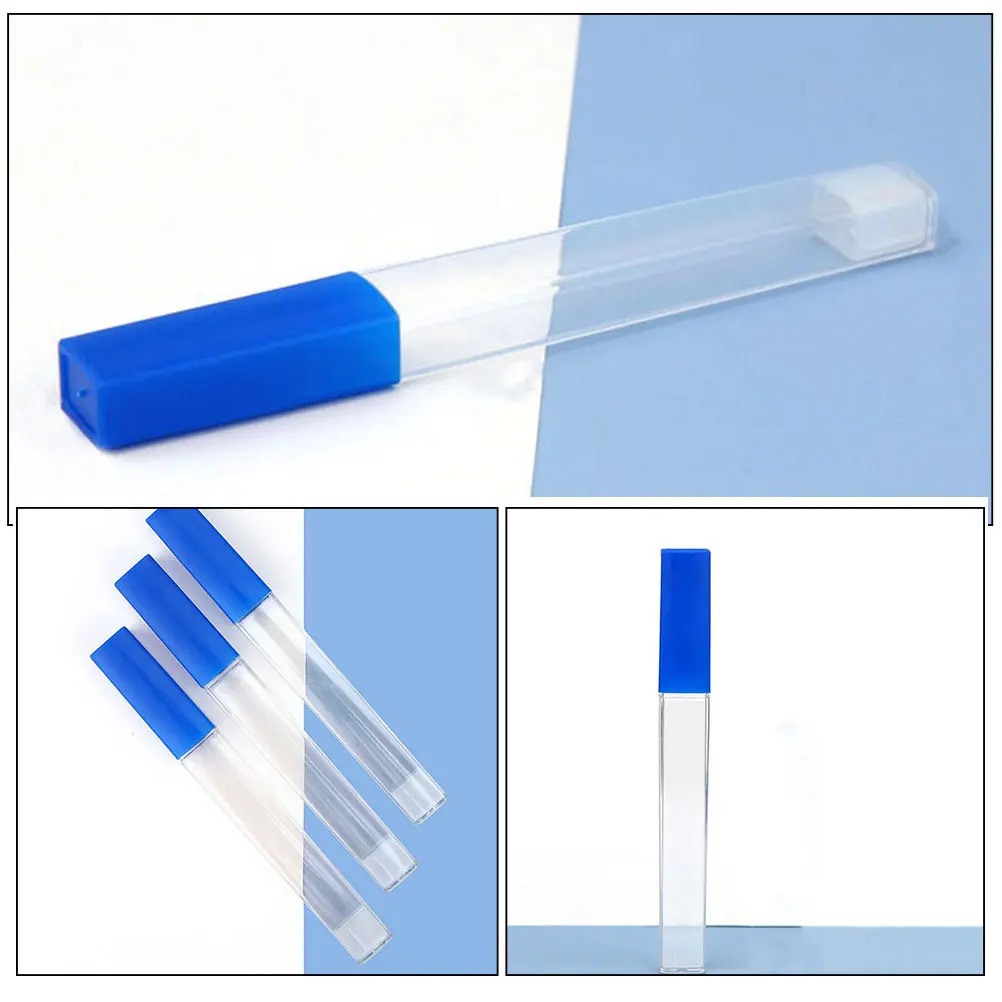 

5pcs Thermometer Carrier Plastic Transparent Storage Box For Fever Thermometer Needle Organization Protection Adult