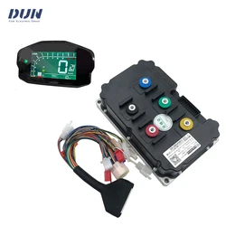 FarDriver Controller ND72850 BLDC Sine Wave with DKD Speedometer for 6-8KW Electric Motorcycle ATV Moped