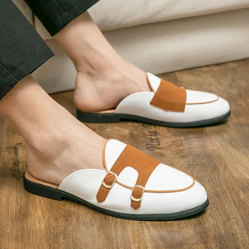 Canvas Mules Half S… - image