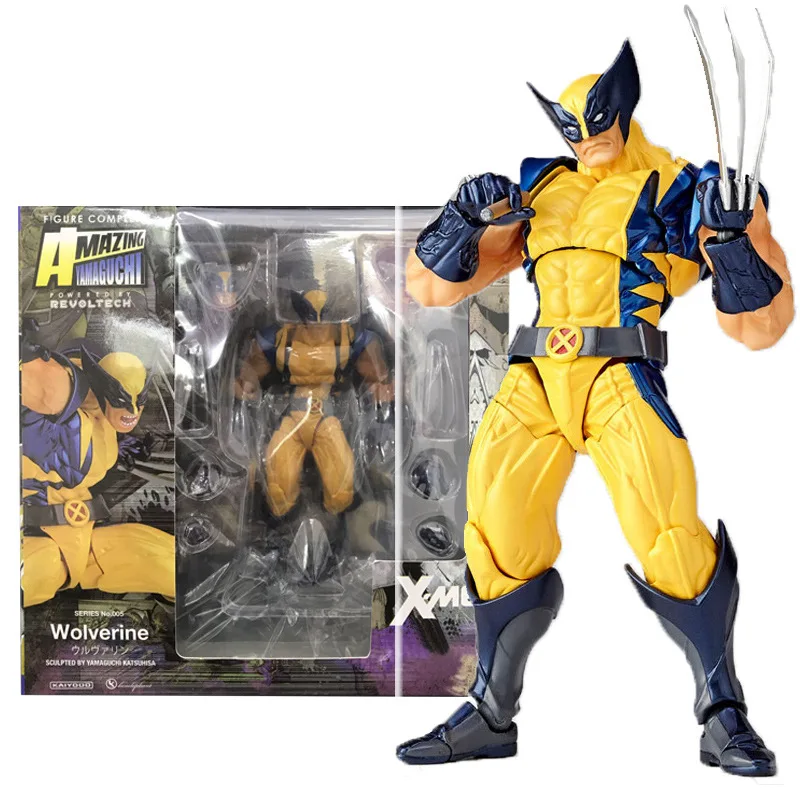 1/12 15 cm X-Men Wolverine Action Iguarts Logan S.H.Figuarts Eenvoudige Stijl Heroïsche Action Figure Jongen Speelgoed Vriendje Gitfs