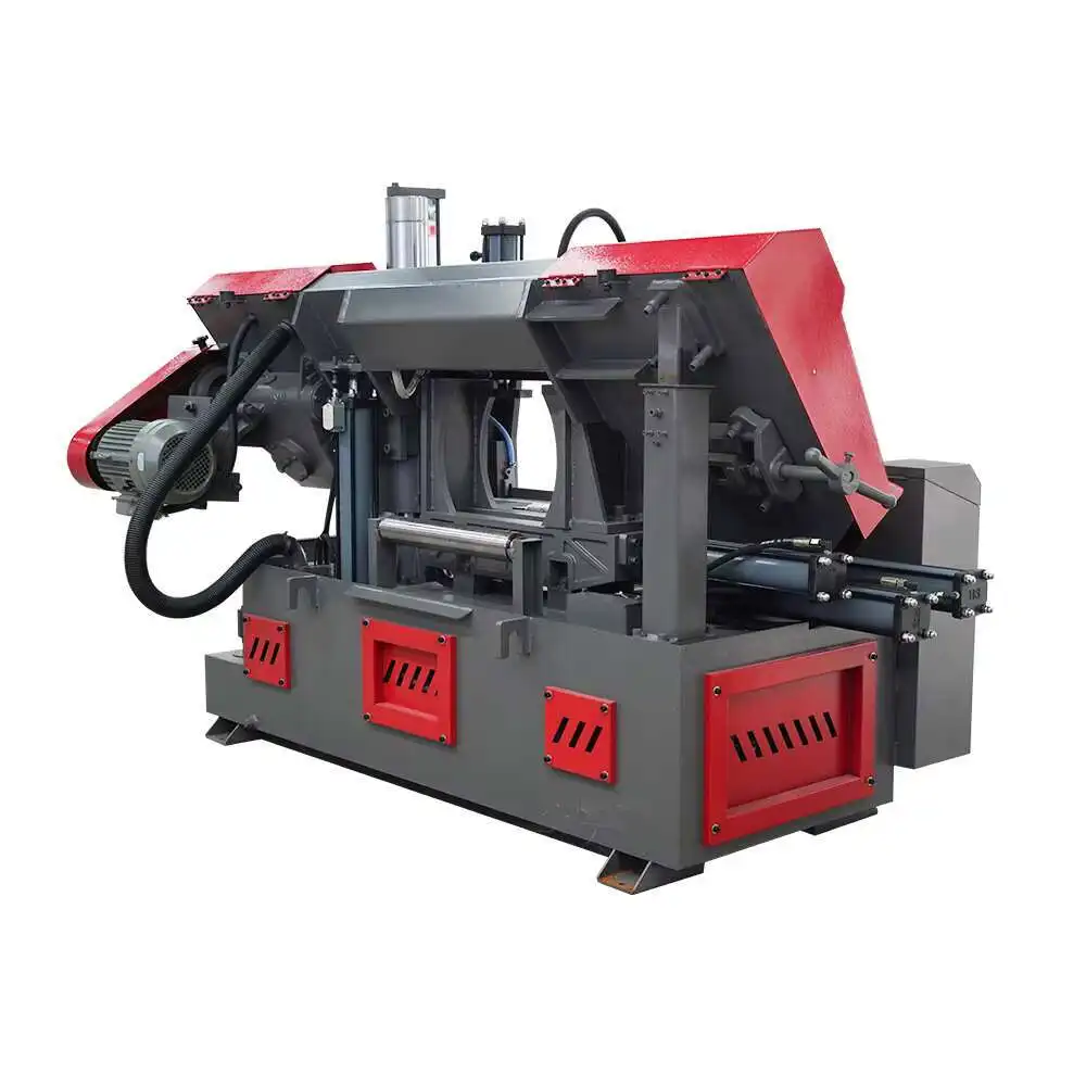 تعزيز Hinery الصلب بار نشر Gb-4240 منشار دائري أوتوماتيكي Hine