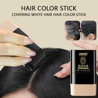 Temporary Hair Color Stick Long-Lasting Fast Cover Easy to Apply Hair and Beard Dye Penfor Root Touch-Ups and Color Corrections