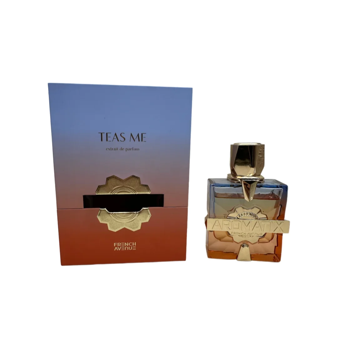 

French Ave.nue Teas Me EDP, Oriental Woody Fragrance, 3.4 Fl Oz, Long Lasting Unisex Perfume, Ideal Gift
