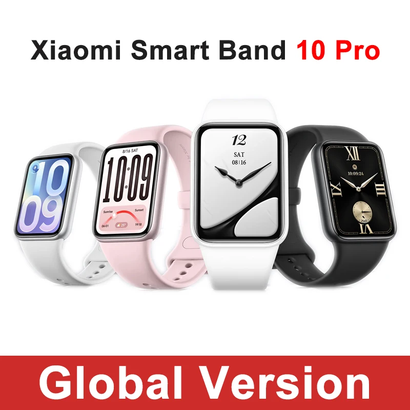 Xiaomi Watch Smart Band 10 Pro Global Version 1.74" AMOLED Display long Battery 150+ Sports Modes 5ATM Bluetooth 5.4 Dual-device