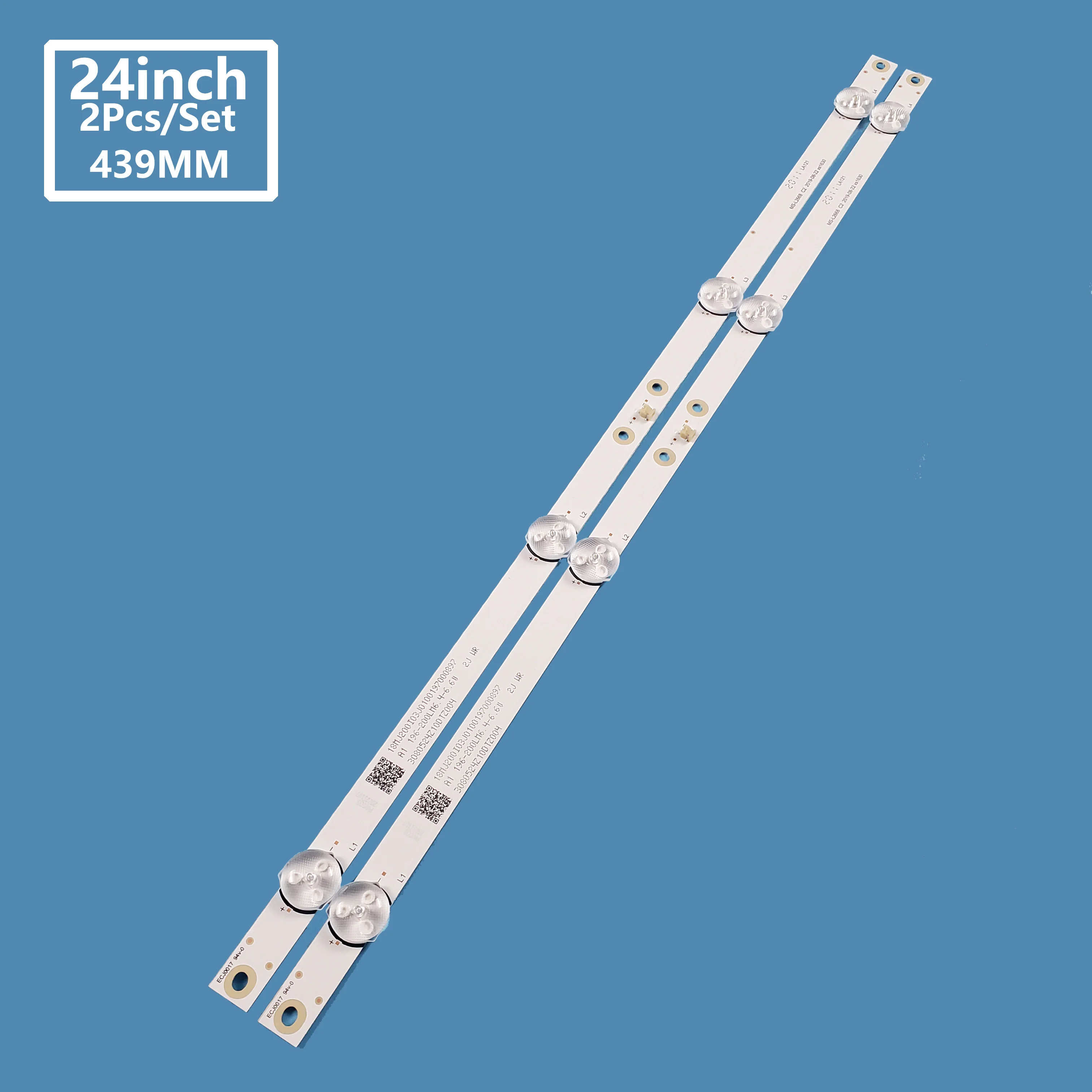 

10 комплектов 24-дюймовых лент для подсветки телевизора Φ L2151, подсветка ЖК-экрана LA023 LA021 CX236DLEDM JL D24041330 006AS