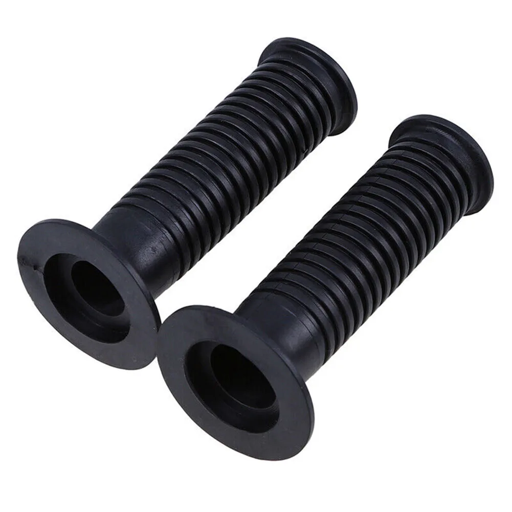 

Hand Grips Bars Handlebar Grips Cover 123*33.3mm Black High Quality Rubber Motorcycle Handlebar Hand Grips Bars