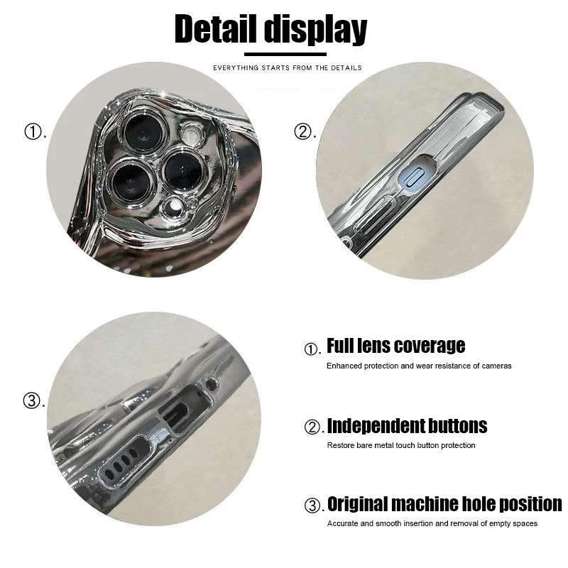 حافظة لهاتف آيفون 17 برو ماكس اير 16e 16 15 14 13 برو ماكس 11 12 غطاء من البولي يوريثان الحراري الفاخر المقاوم للصدمات