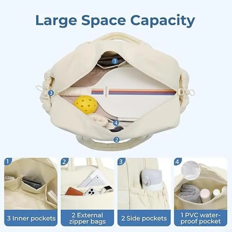   Crossbody Bag Sport Gym Bag With Side Pockets Hand Luggage Airport Cabin Bag
