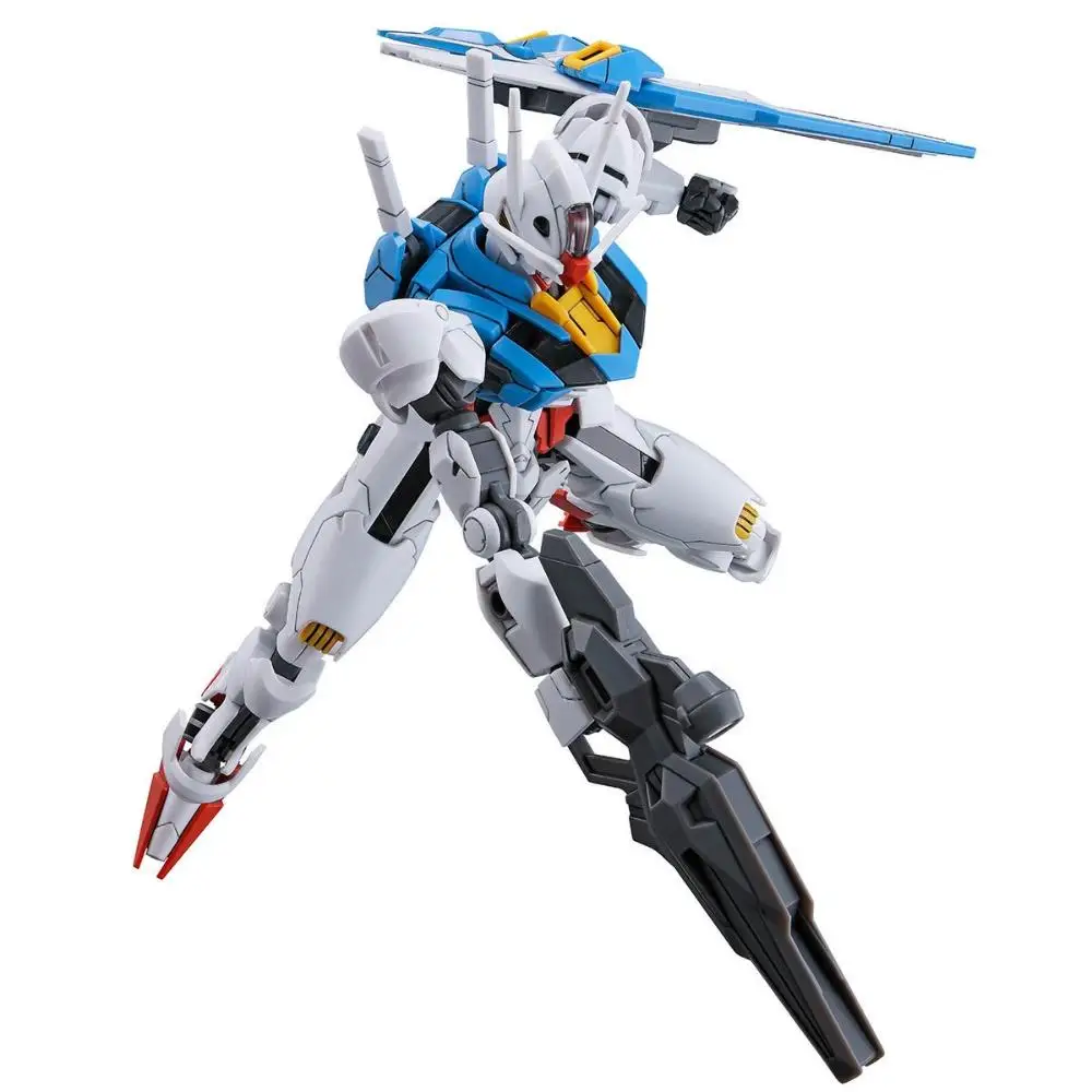 Bandai Original Anime HG 1/144 Mobile Suit GUNDAM Die Hexe von Mercury Gundam Antenne Gunpla Montage Modell Action-figuren Spielzeug