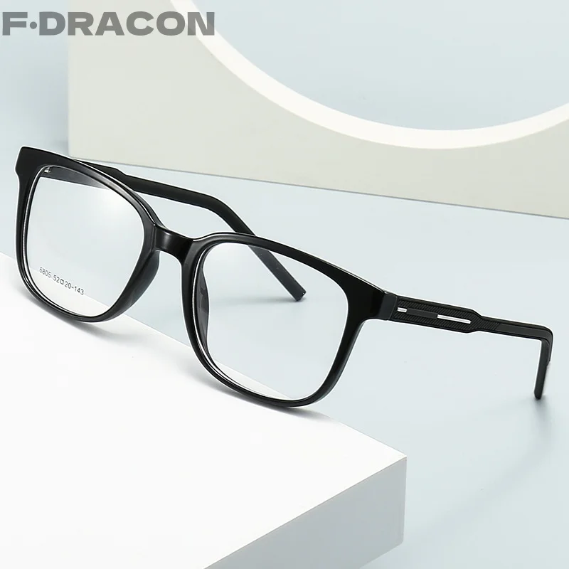 

New Ultra-light TR90 Glasses Frame Business Square Men's And Women's Glasses Frame Optical Prescription Glasses Frame KS6805