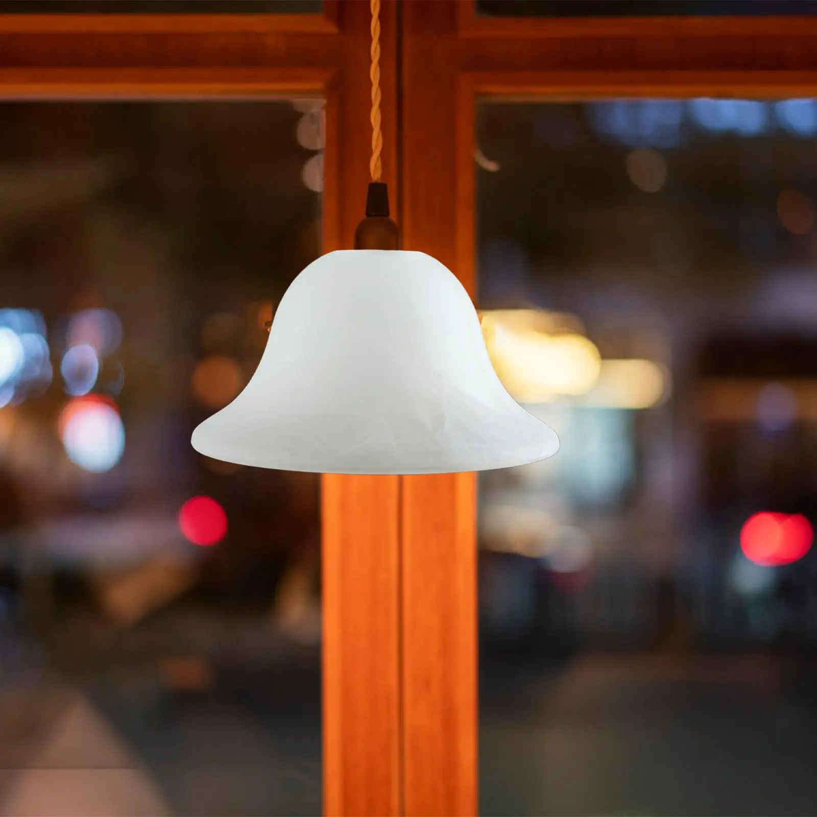 Glass Lamp Shade, Decorative Modern Pendant Light Shade, Lamp Cover Light Cover for Chandelier, Table Lamps, Bedroom, Kitchen
