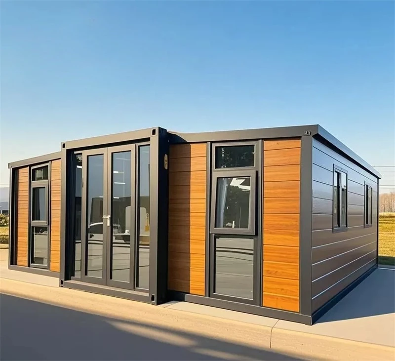 

Tiny Home 40Ft 20Ft Villa Extendable 2 5 Bedrooms Prefab Container Expandable House For Sale Steel Folding Prefabricated Home