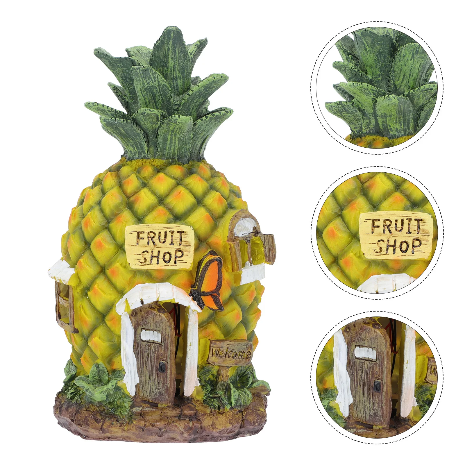 

1 шт. декоративная лампа на солнечной энергии для садового газона, микропейзажное украшение, украшение для дома